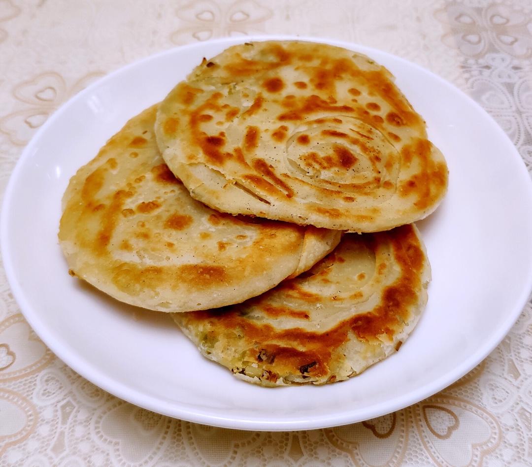 家庭版油酥葱油饼