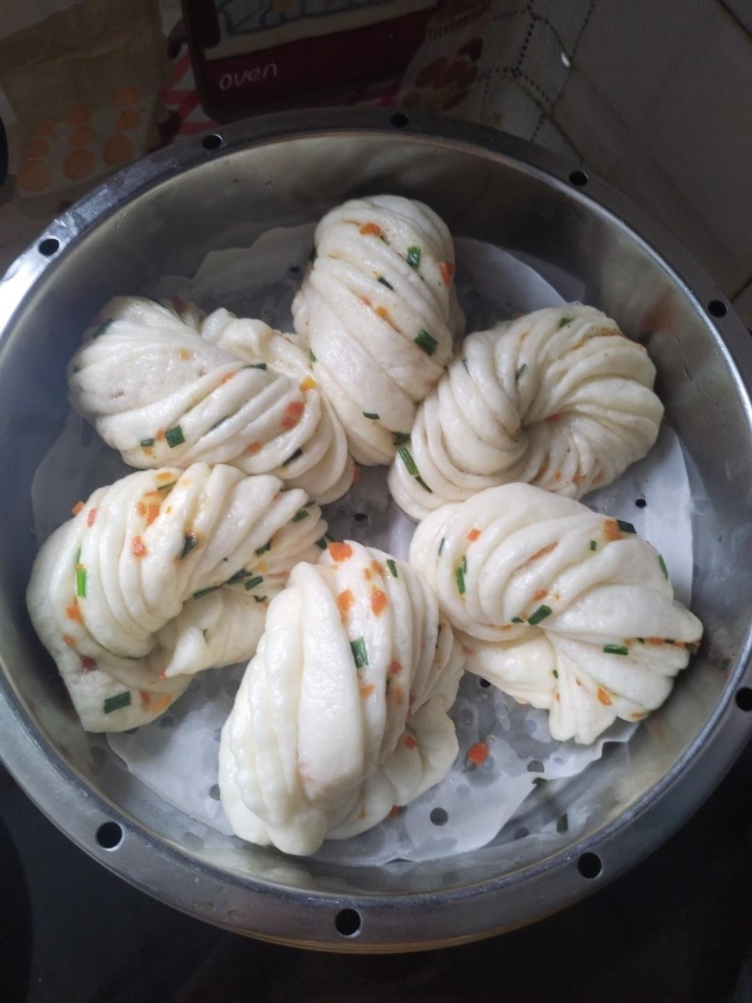 如何用面包粉做花卷