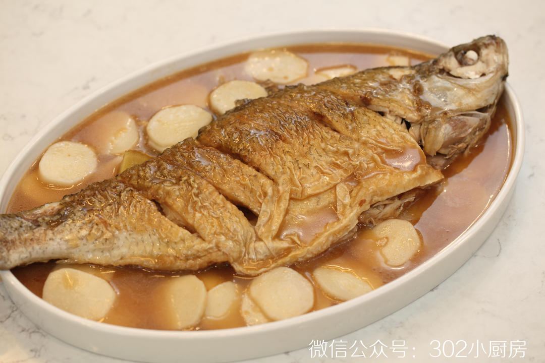 【0667】鳊鱼烧年糕  <302小厨房>