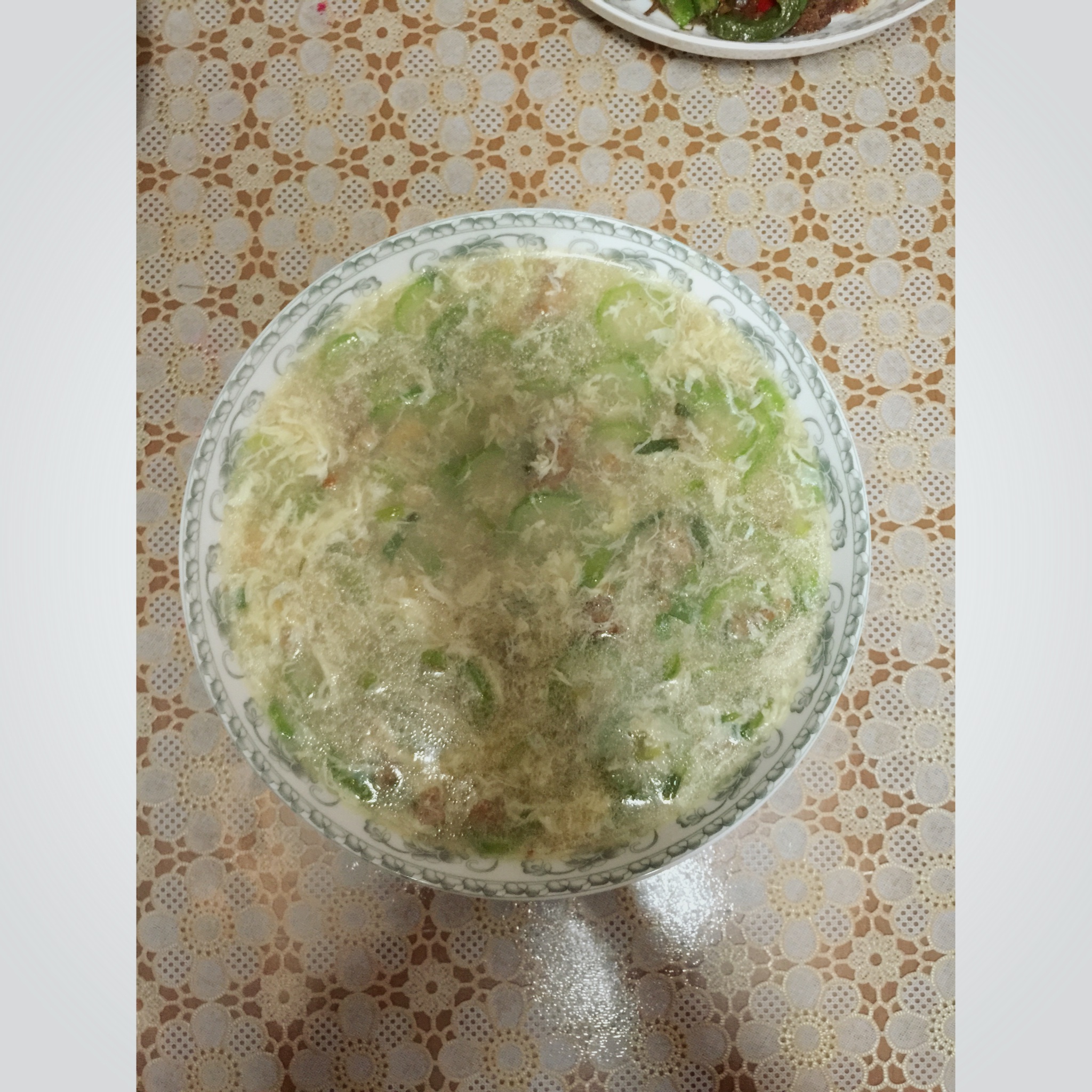 丝瓜咸汤
