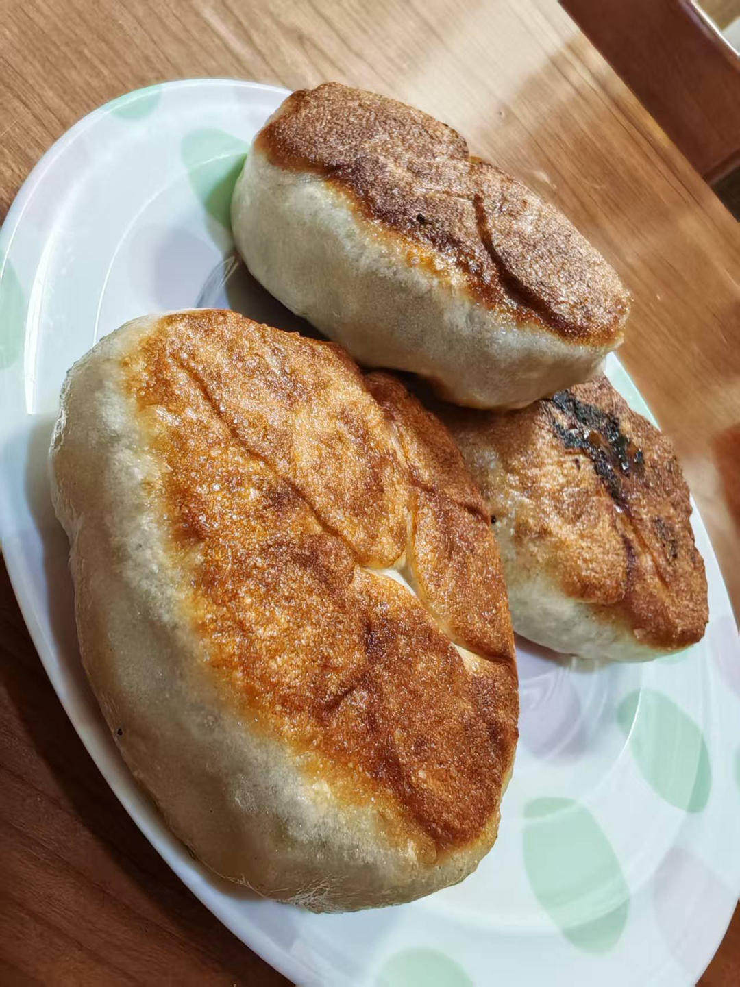 超喧软的馅饼，冷了也不会变硬，全程不用揉面