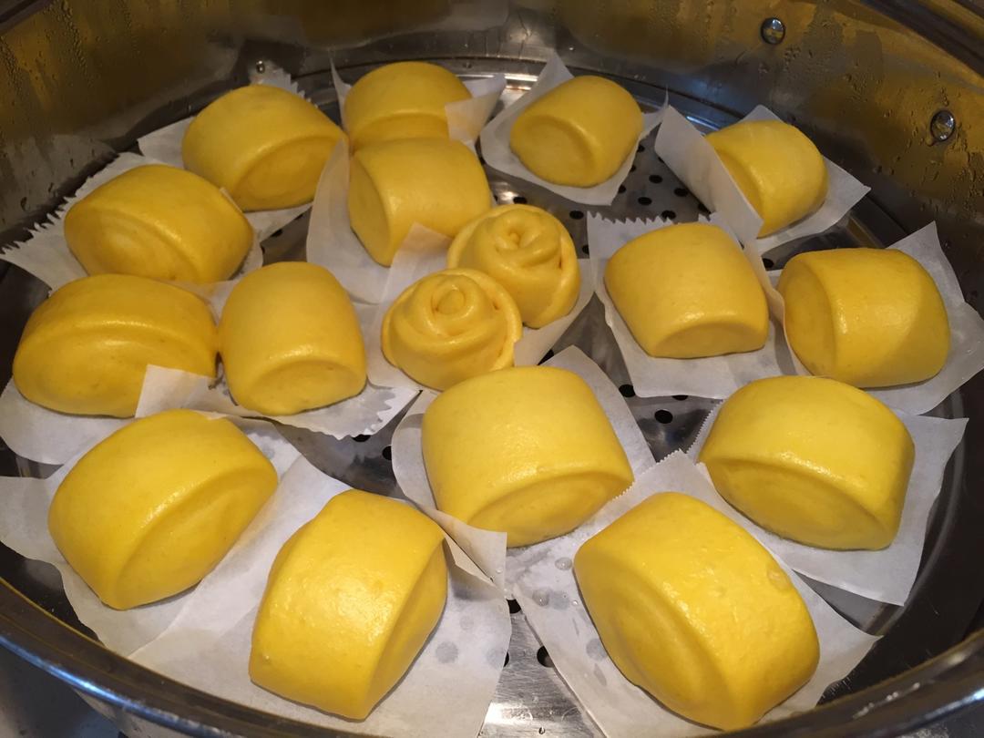 发酵面团-绣球包