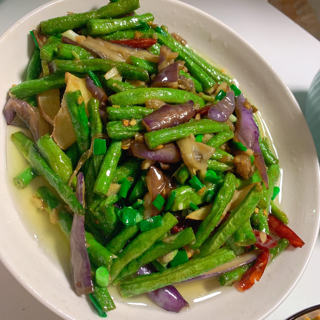 茄子豆角（米饭杀手系列一）