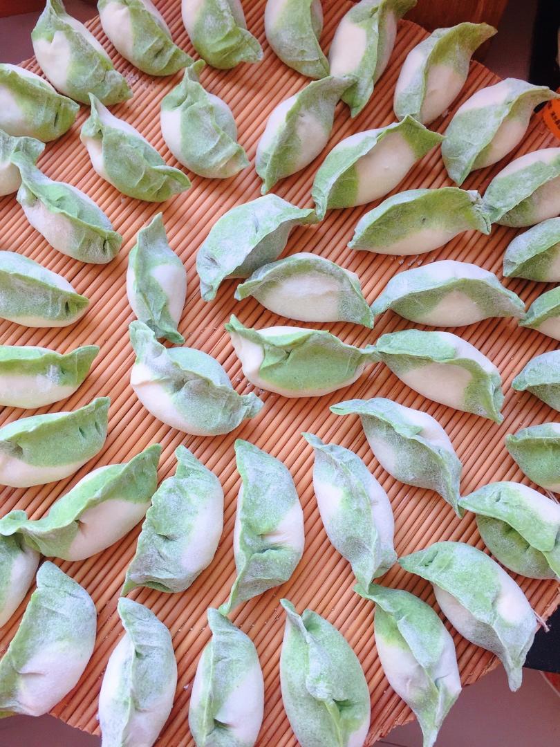 翡翠白玉饺子