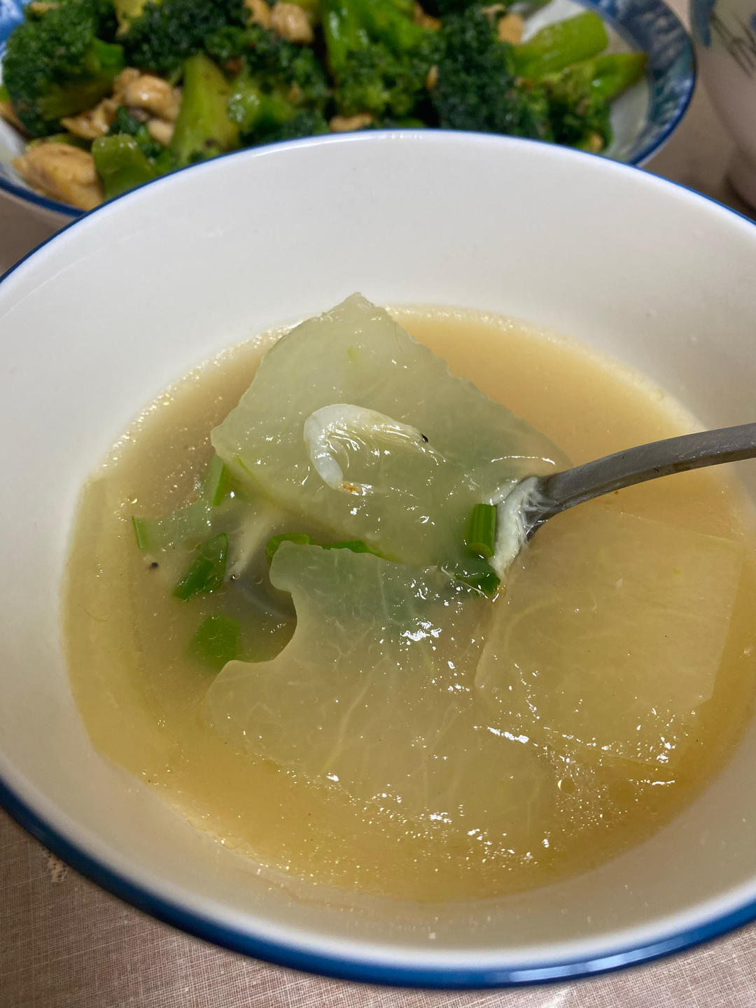 虾皮冬瓜汤