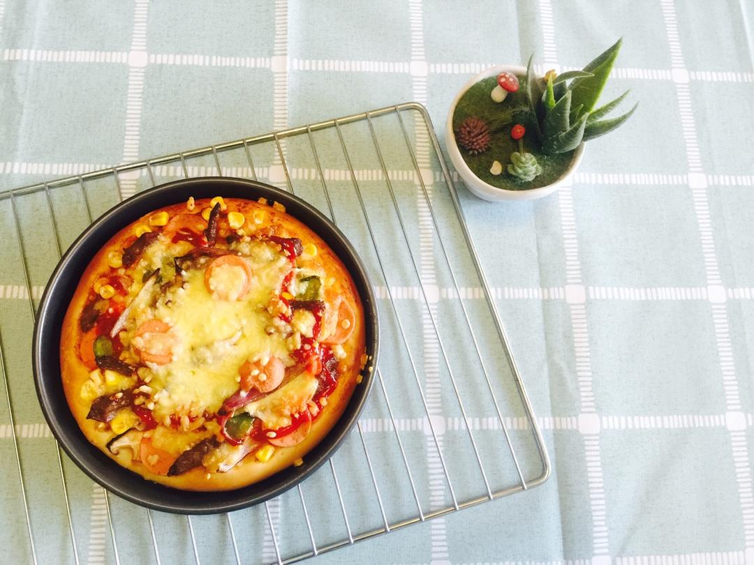 8寸纯手工什锦披萨