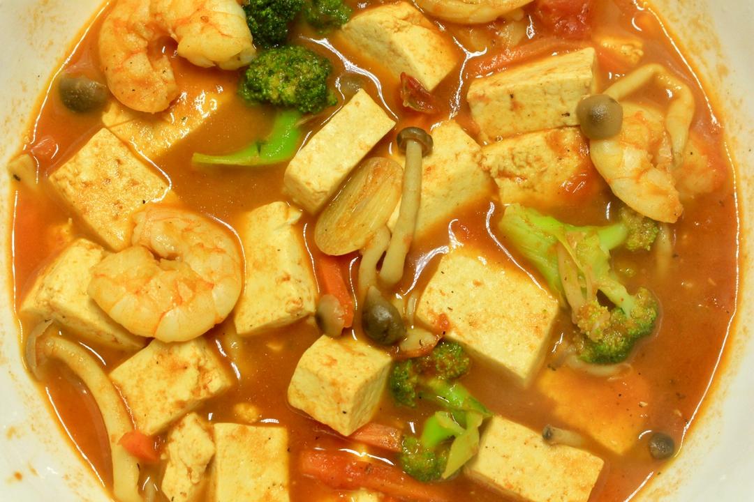 三鲜豆腐