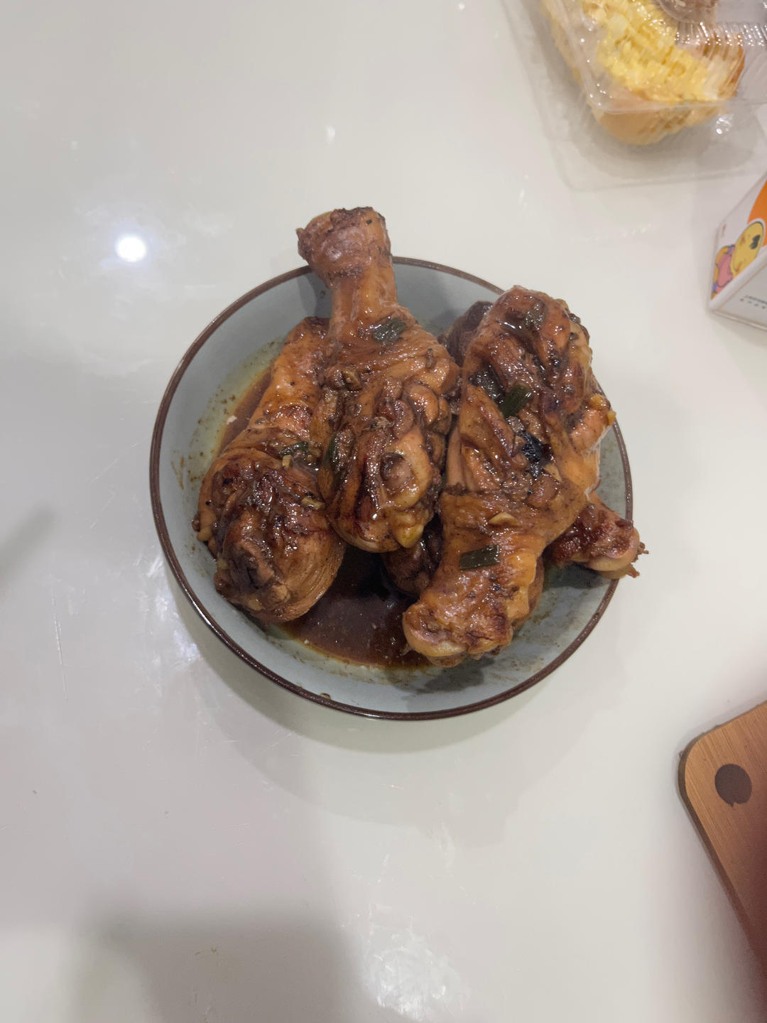 🔥好吃到飙泪的秘汁多汁蒜香鸡腿，鲜嫩到流口水。