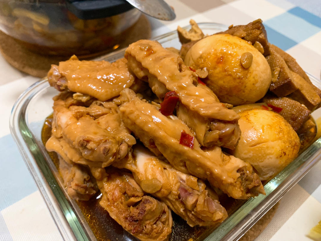 电饭煲卤鸡翅鸡爪鸡腿