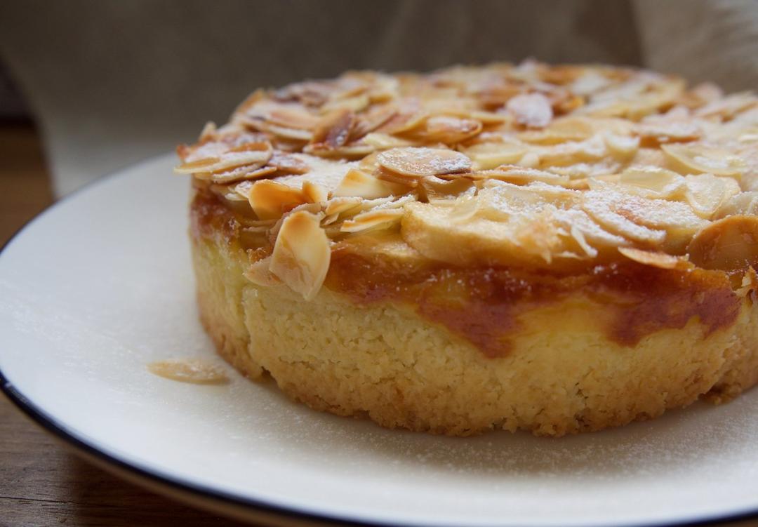 糯米和燃面做的apple tart(苹果塔)