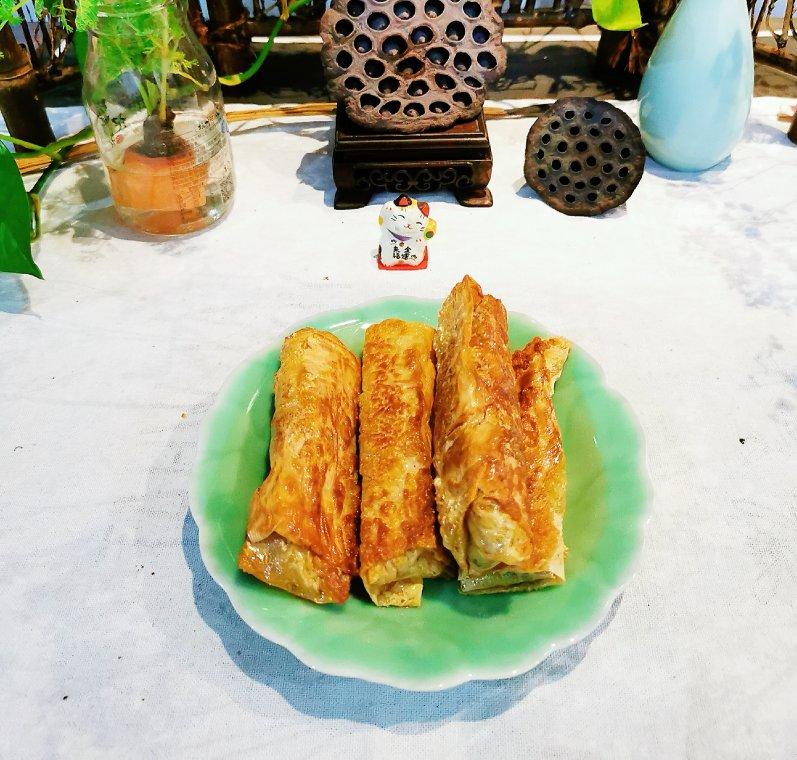 美味香脆腐皮卷