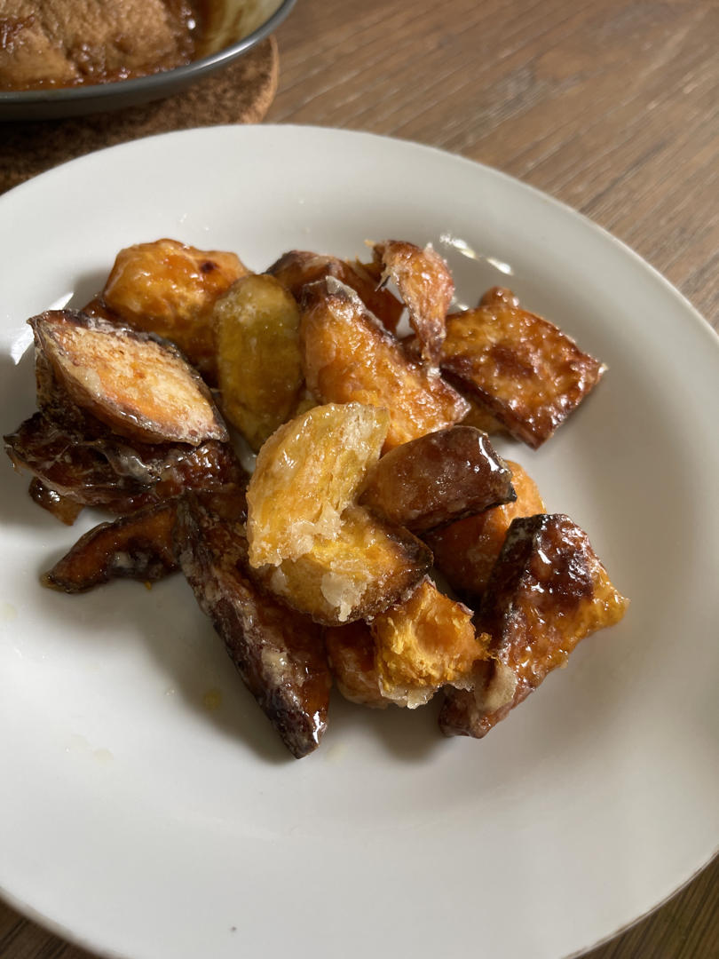 厨师长教你：“拔丝红薯”的家常做法，口感爽脆又清甜，先收藏了