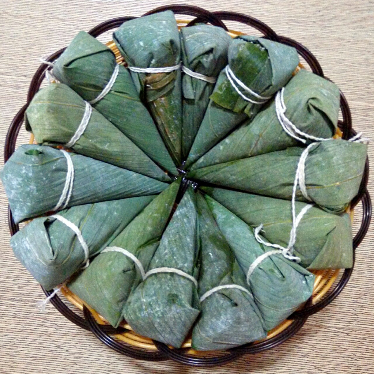 端午粽子（小圆锥一口棕）