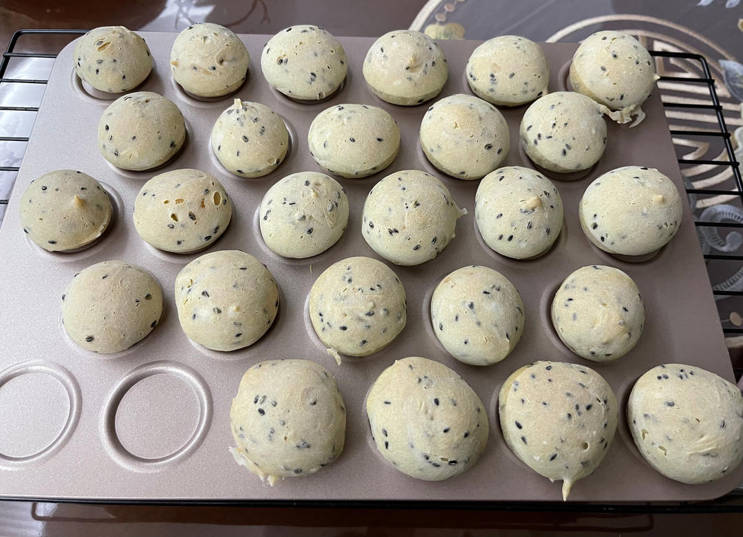 超简单的麻薯包！家里有木薯粉就能做！