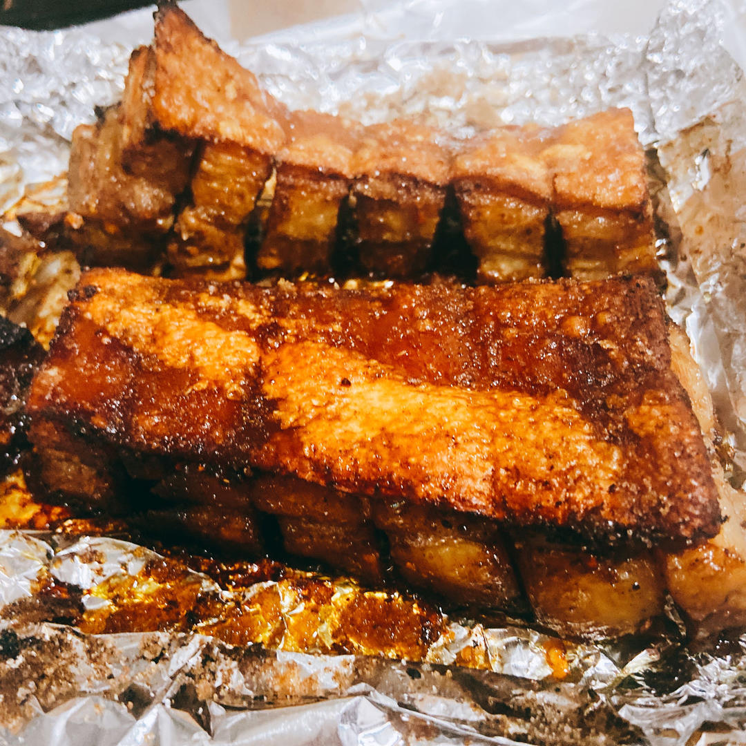 网红版🔥烤箱脆皮五花肉㊙️外脆里嫩生酮必吃