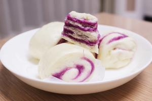紫薯牛奶馒头的做法 步骤34