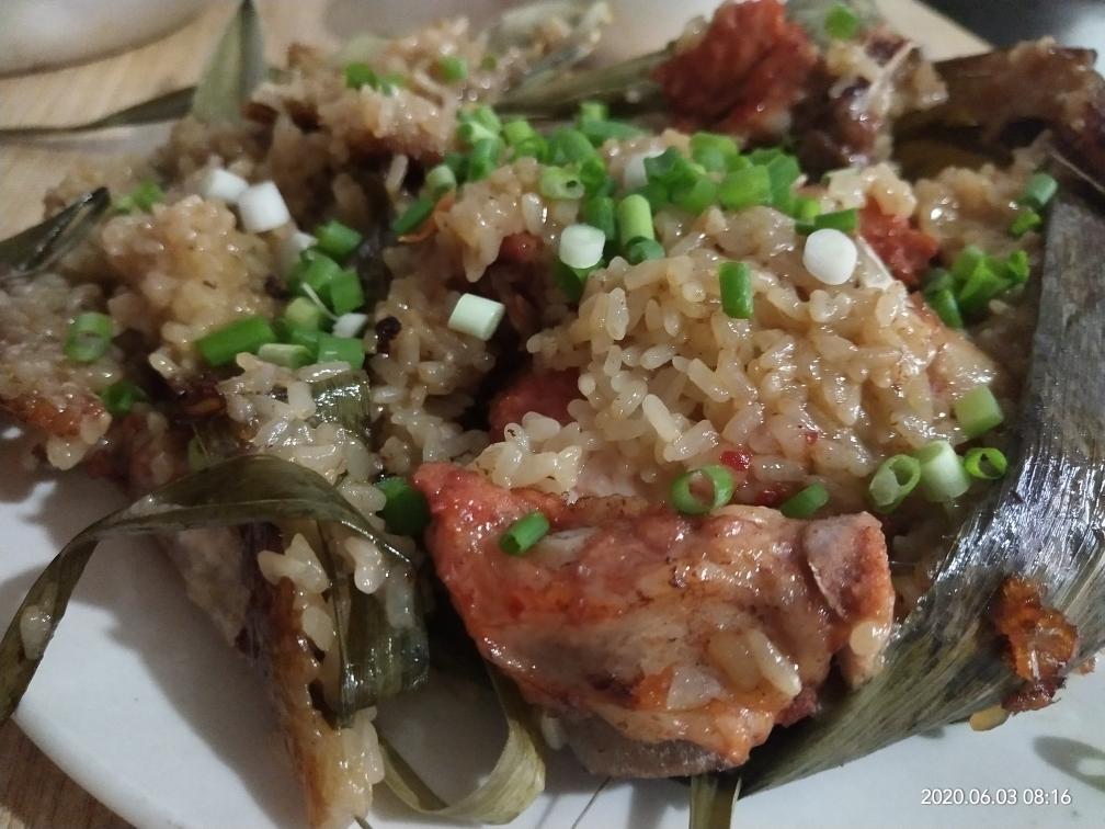 新手零失误糯米饭排骨高压锅拌