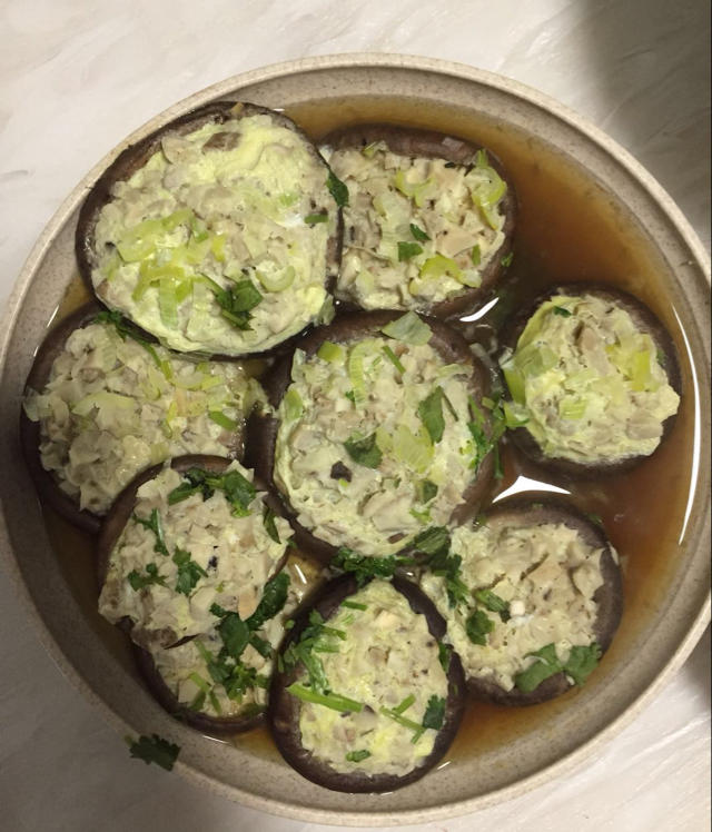 香菇蒸蛋-控油减肥菜单