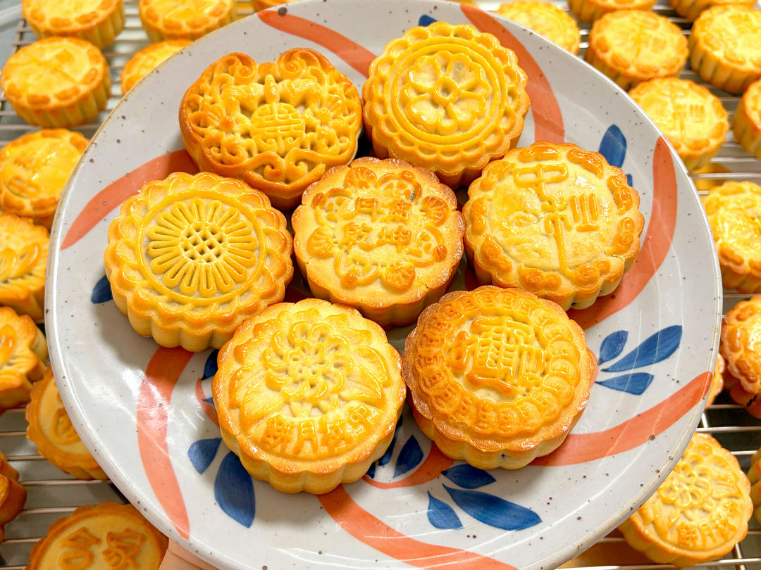 美味分享｜蜜酥月饼～～超好做的老式月饼