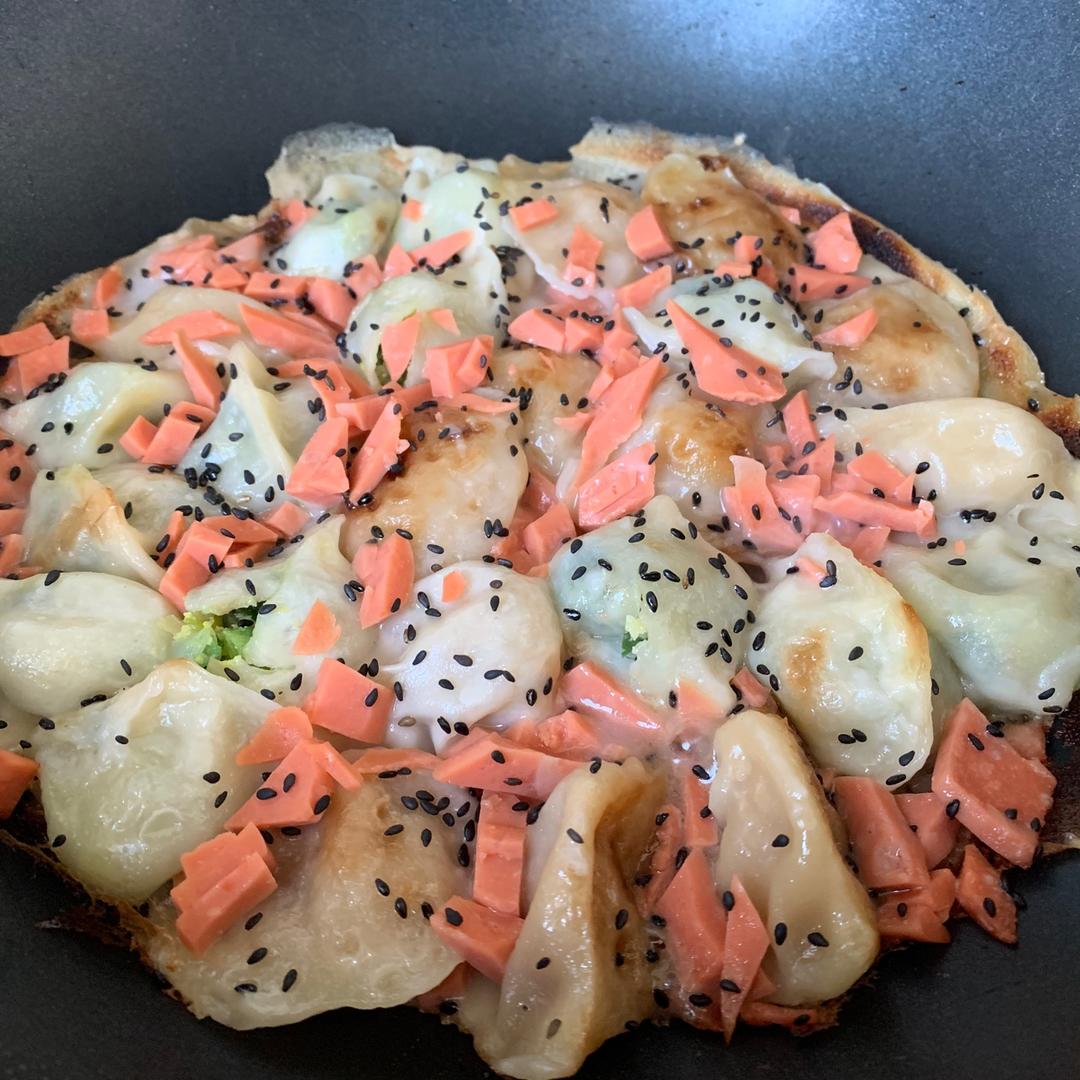 （新手）不用解冻的香菇猪肉水煎饺