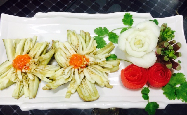 菊花茄子