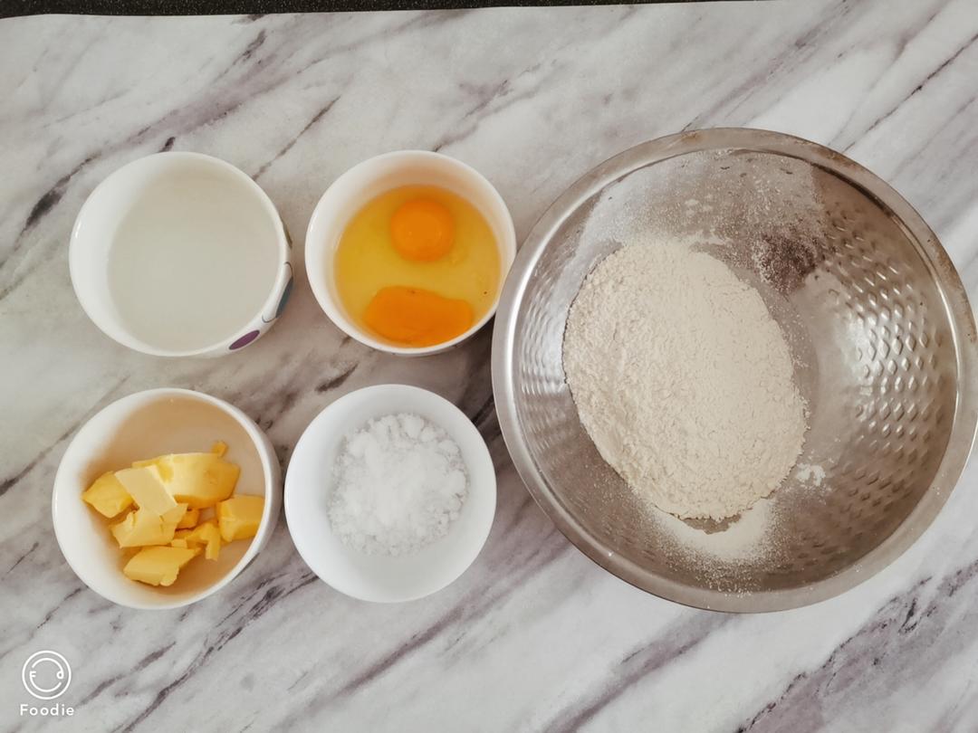 纯奶手撕吐司的做法 步骤1