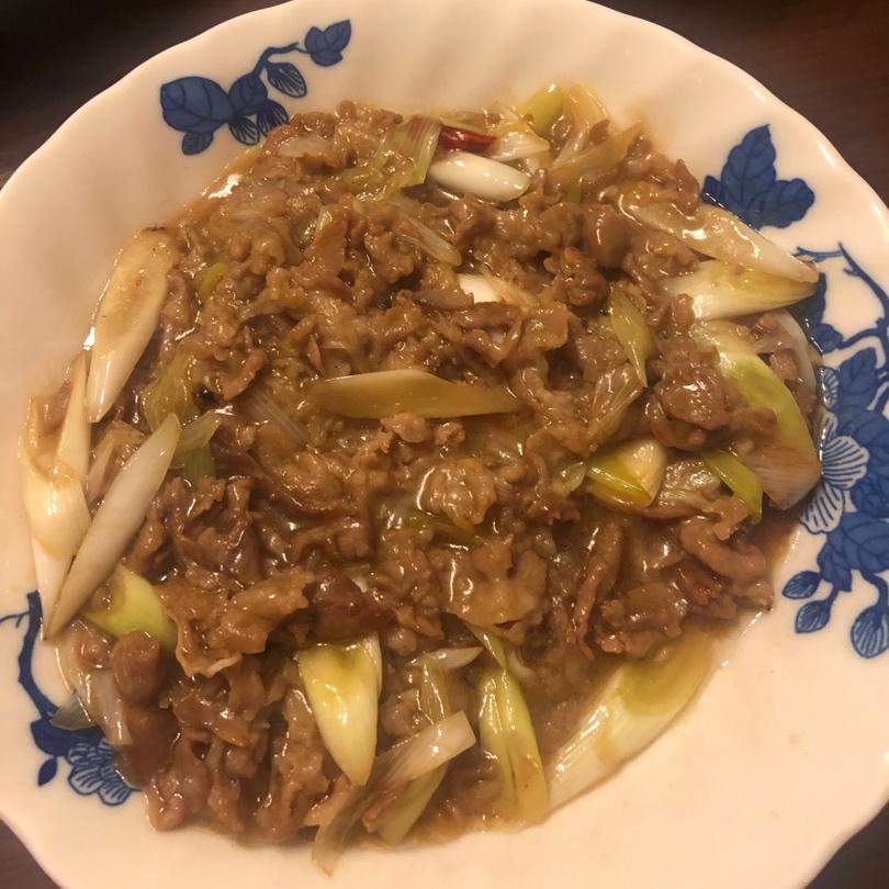 葱爆牛肉