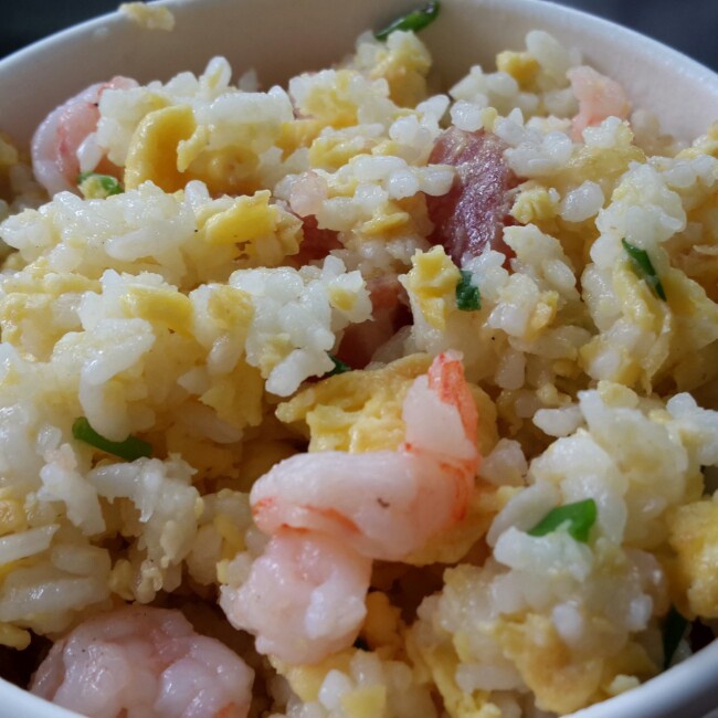 虾仁蛋炒饭