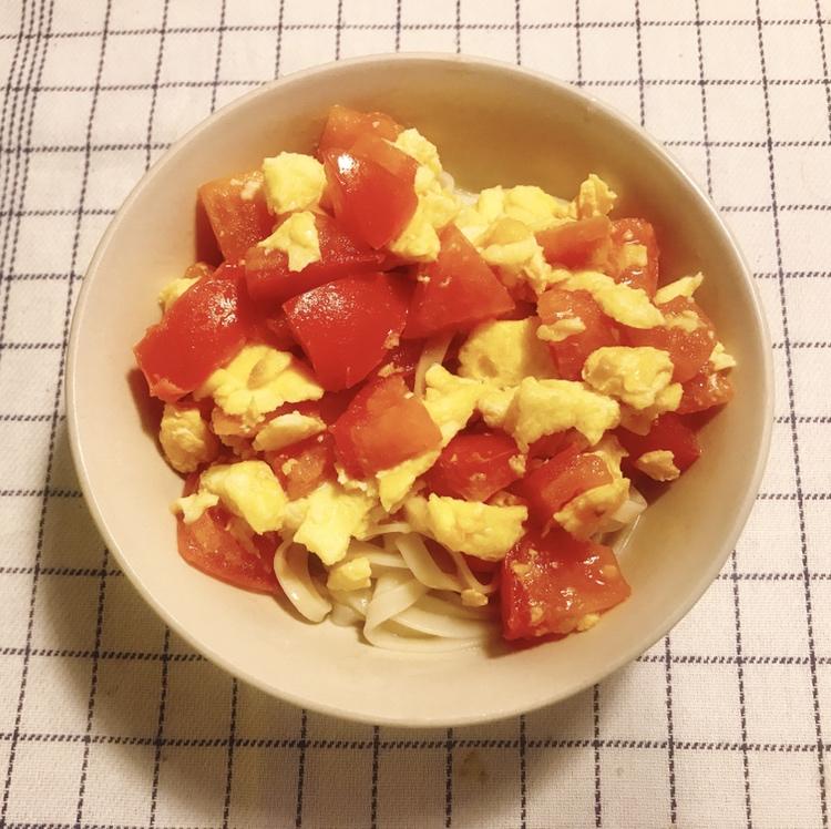 西红柿鸡蛋打卤面（拌面）