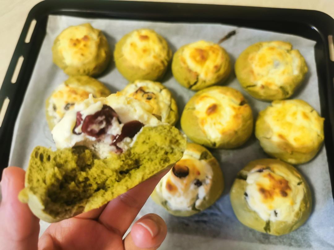 网红抹茶司康