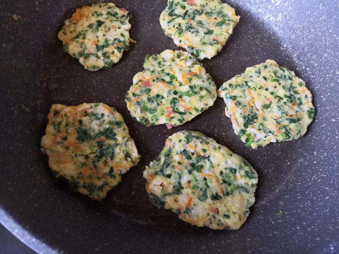 鲜虾饼