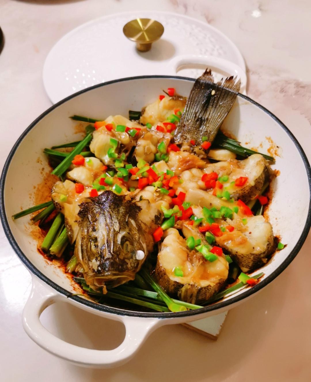 香茅焗鲈鱼