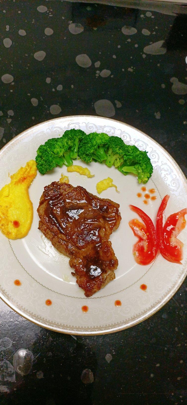 想吃就买做的家庭自制绝对安全的牛排简单简单简单