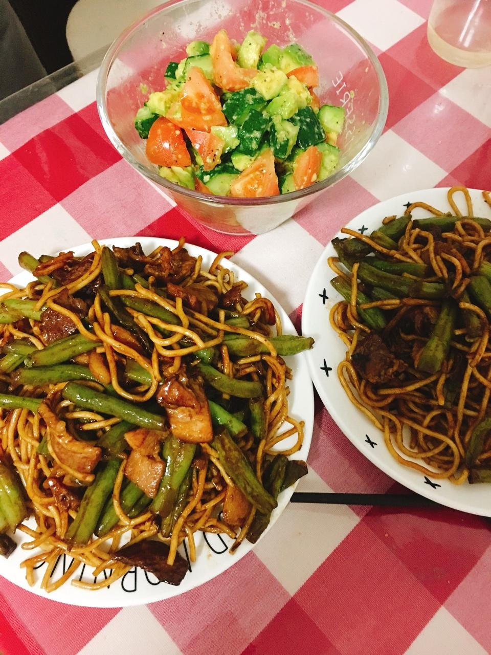 芸豆焖面（附万能的腌肉不老的办法）
