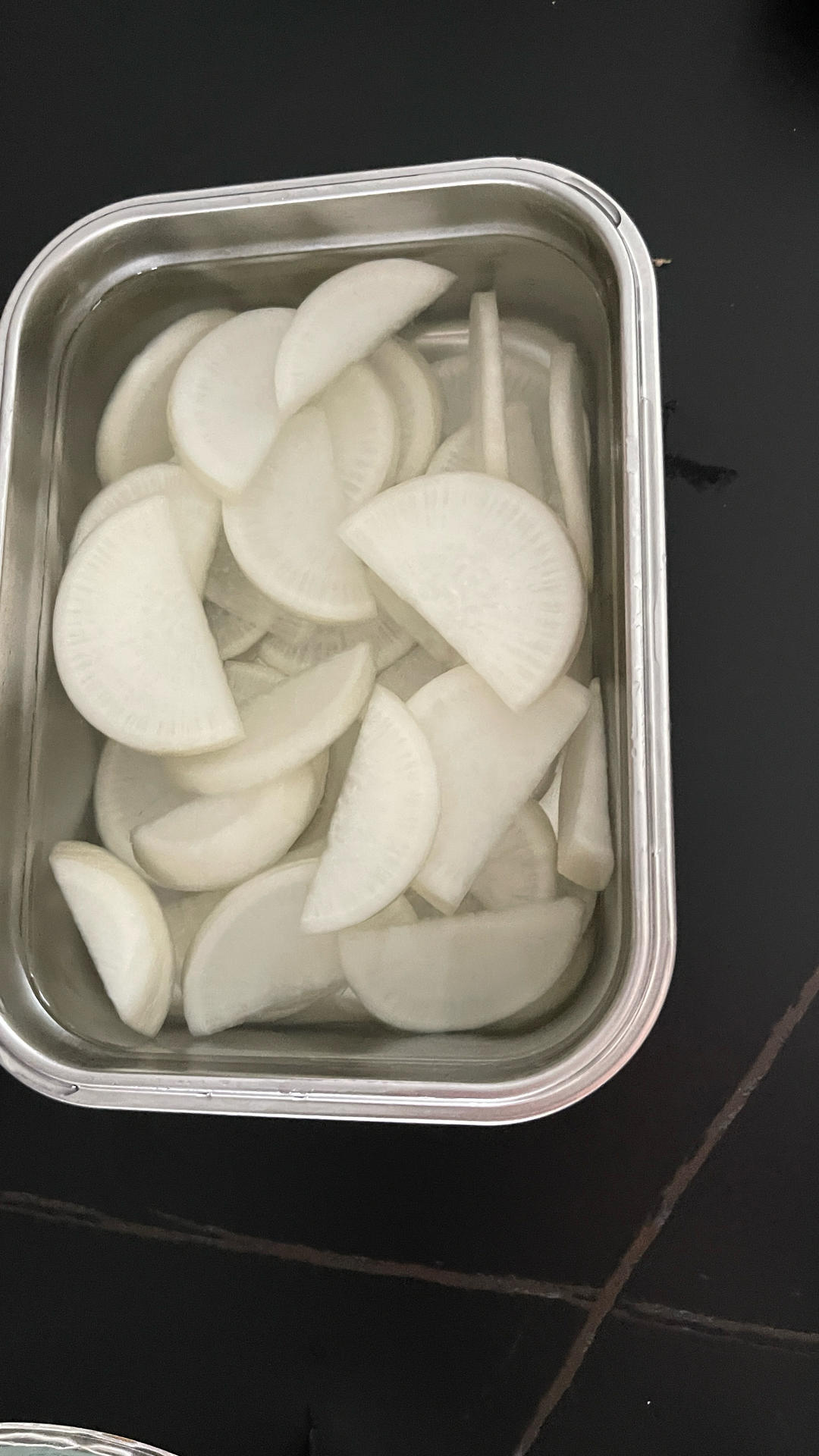 腌萝卜，酸甜爽口