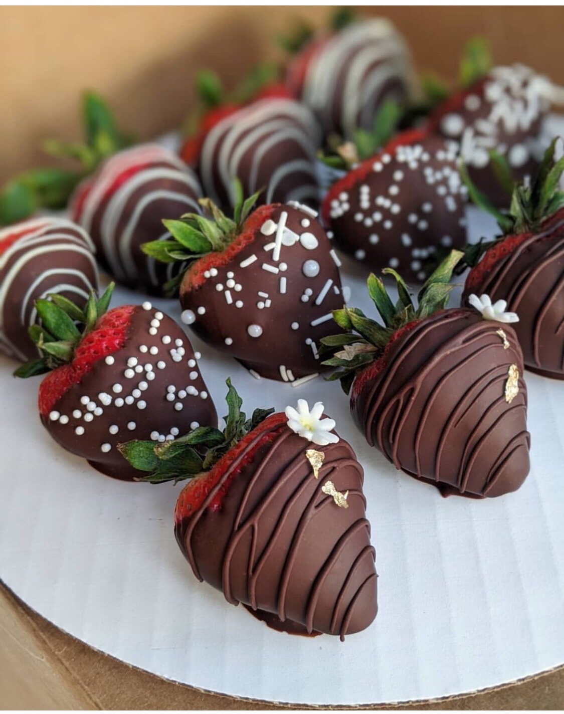 巧克力草莓甜点🍮零基础零失败的做法