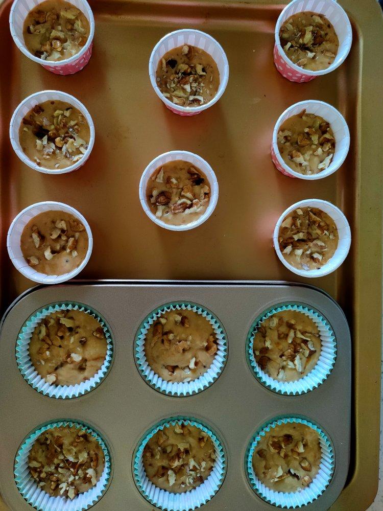 少女心的香蕉蔓越莓玛芬