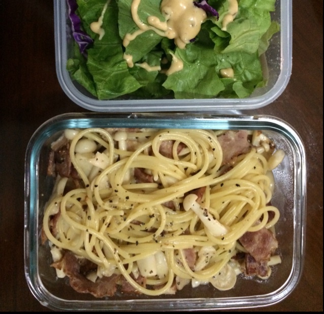 超简单的奶汁培根意面Carbonara