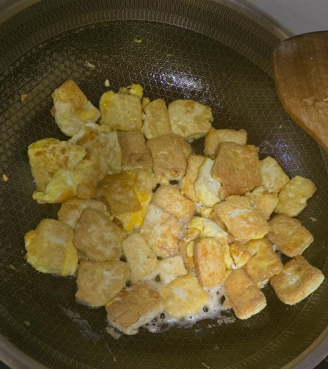外焦里嫩的香煎豆腐