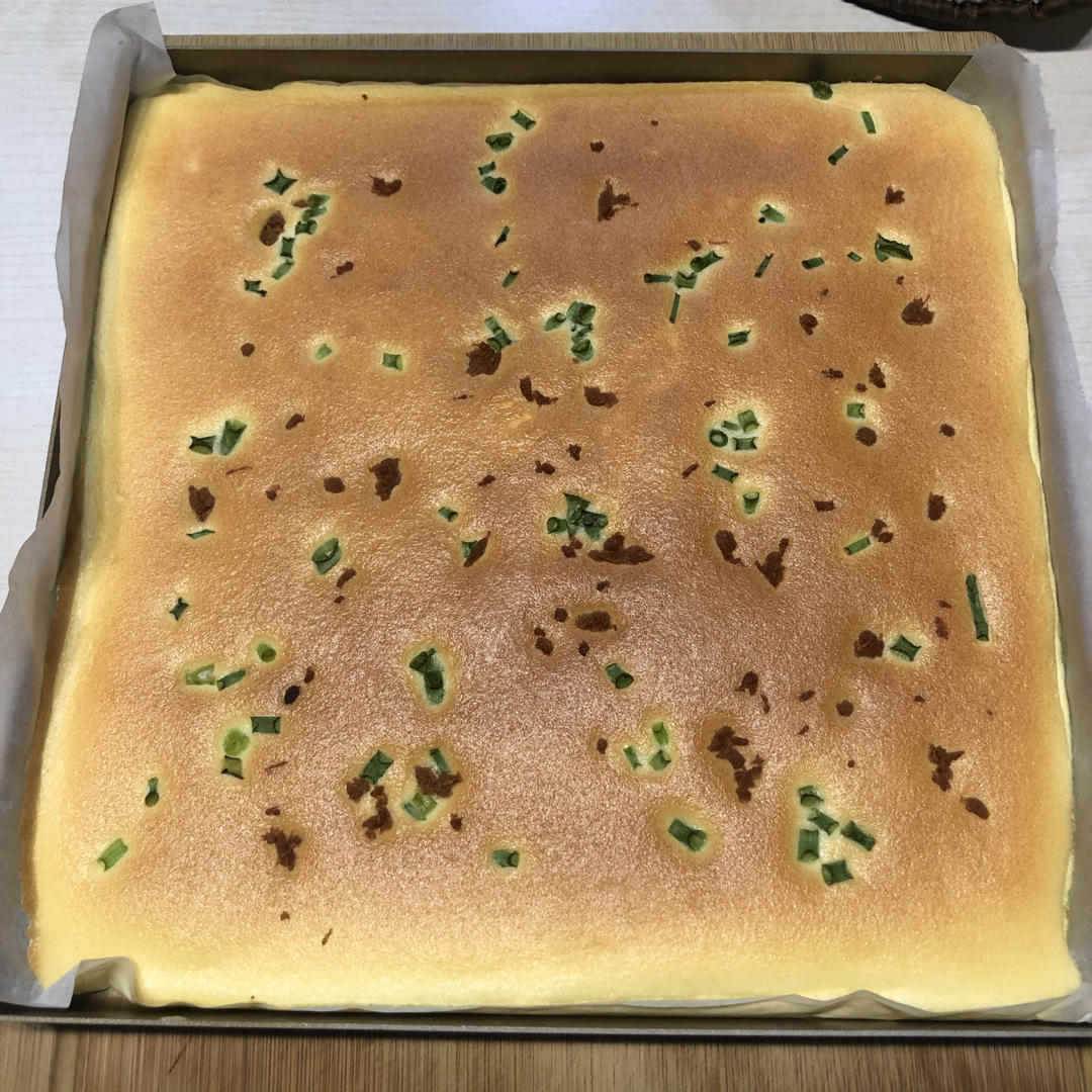 香葱肉松蛋糕卷这样做‼️满屋飘香（小视频食谱）