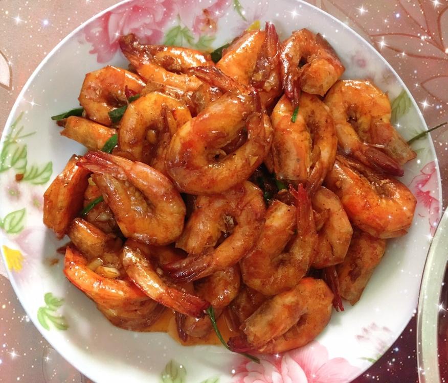 油焖大虾