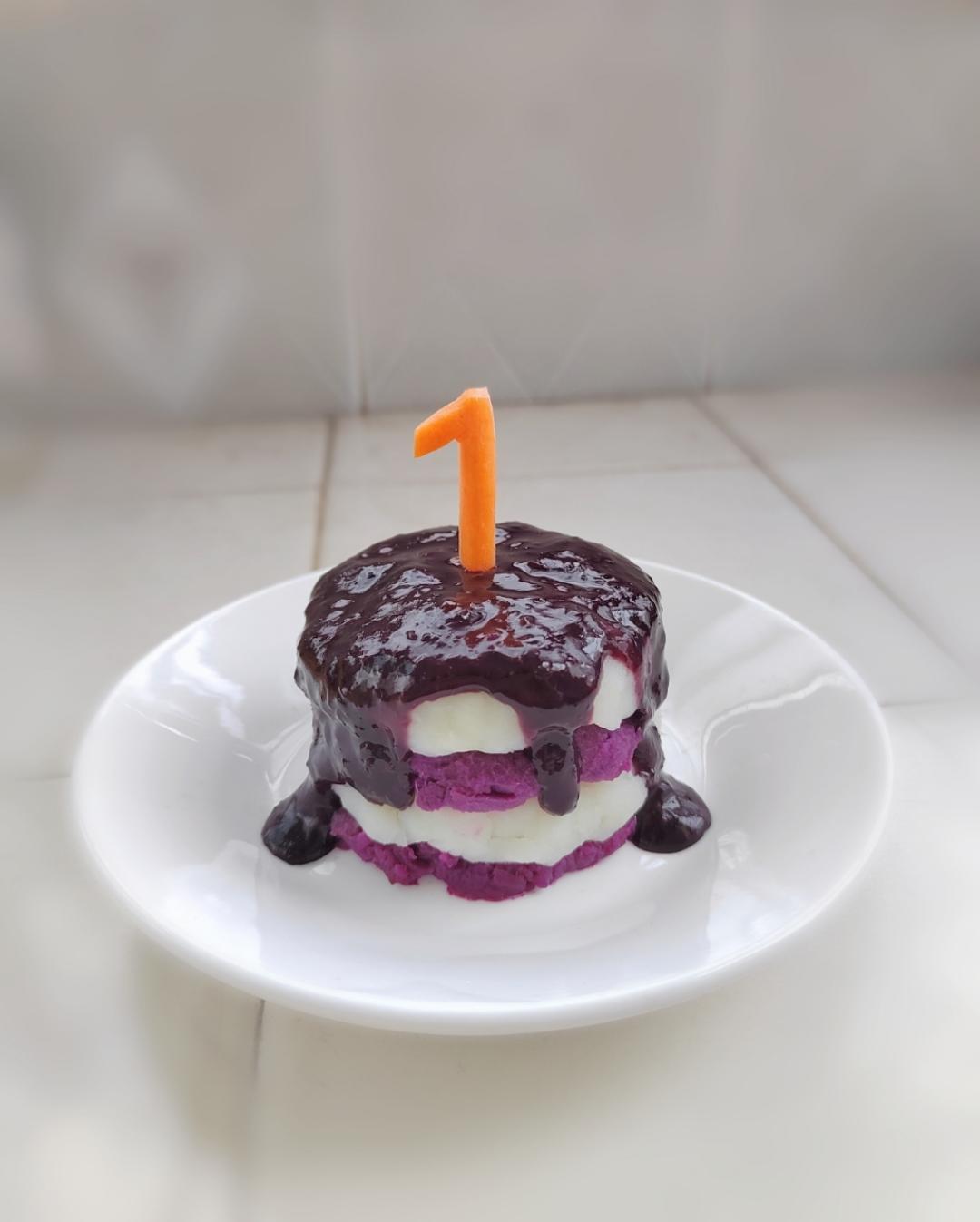 自制宝宝周岁蛋糕🎂