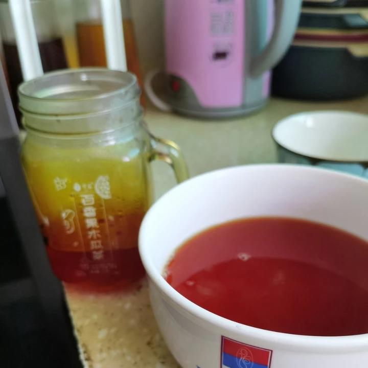 比奶茶好喝百倍❗️自制低卡柠檬红茶冻撞奶