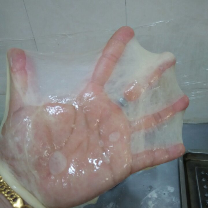 手揉面之手套膜
