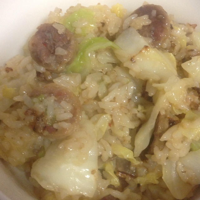 腊肠焖饭