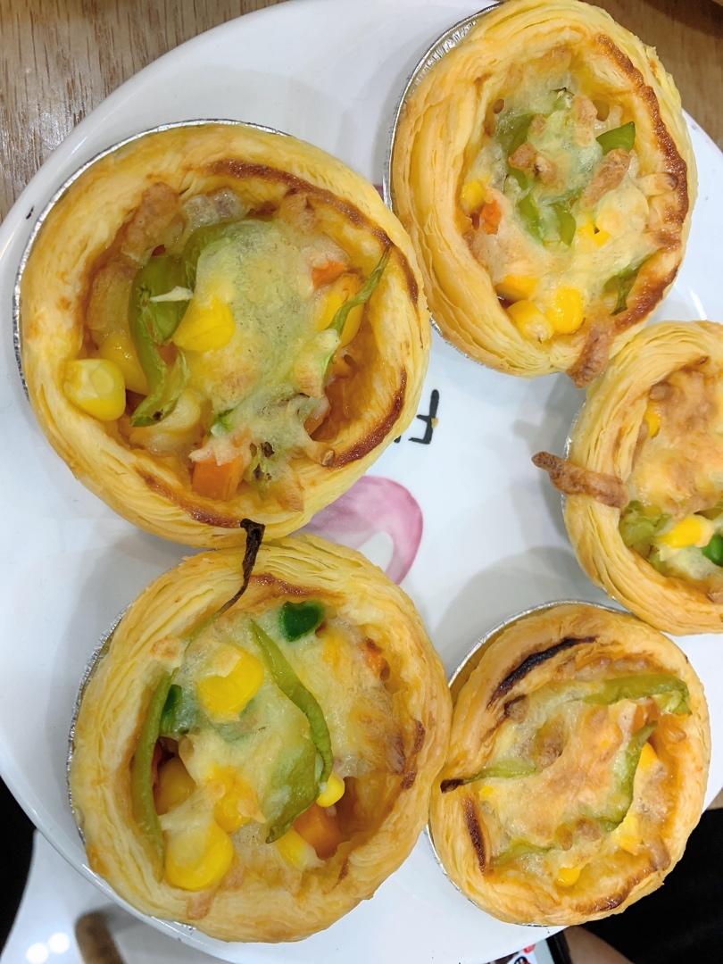 蛋挞迷你披萨🍕