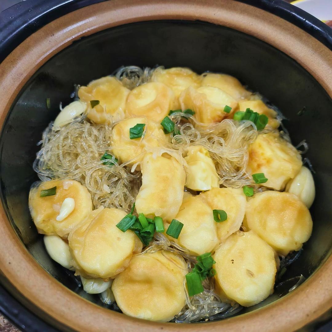 皮脆肉滑的日本豆腐煲
