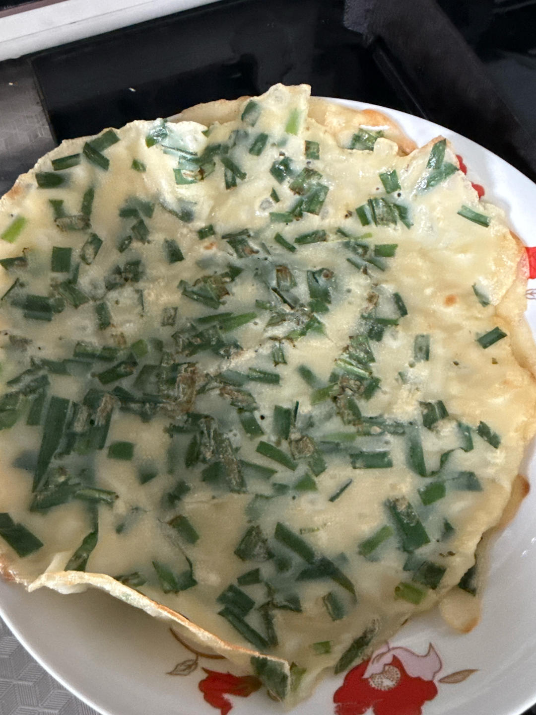 韭菜鸡蛋摊饼