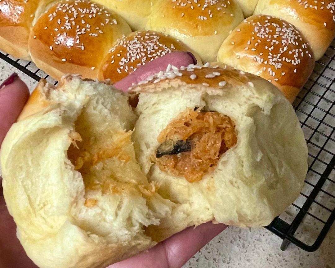 纯奶手撕吐司的做法 步骤1