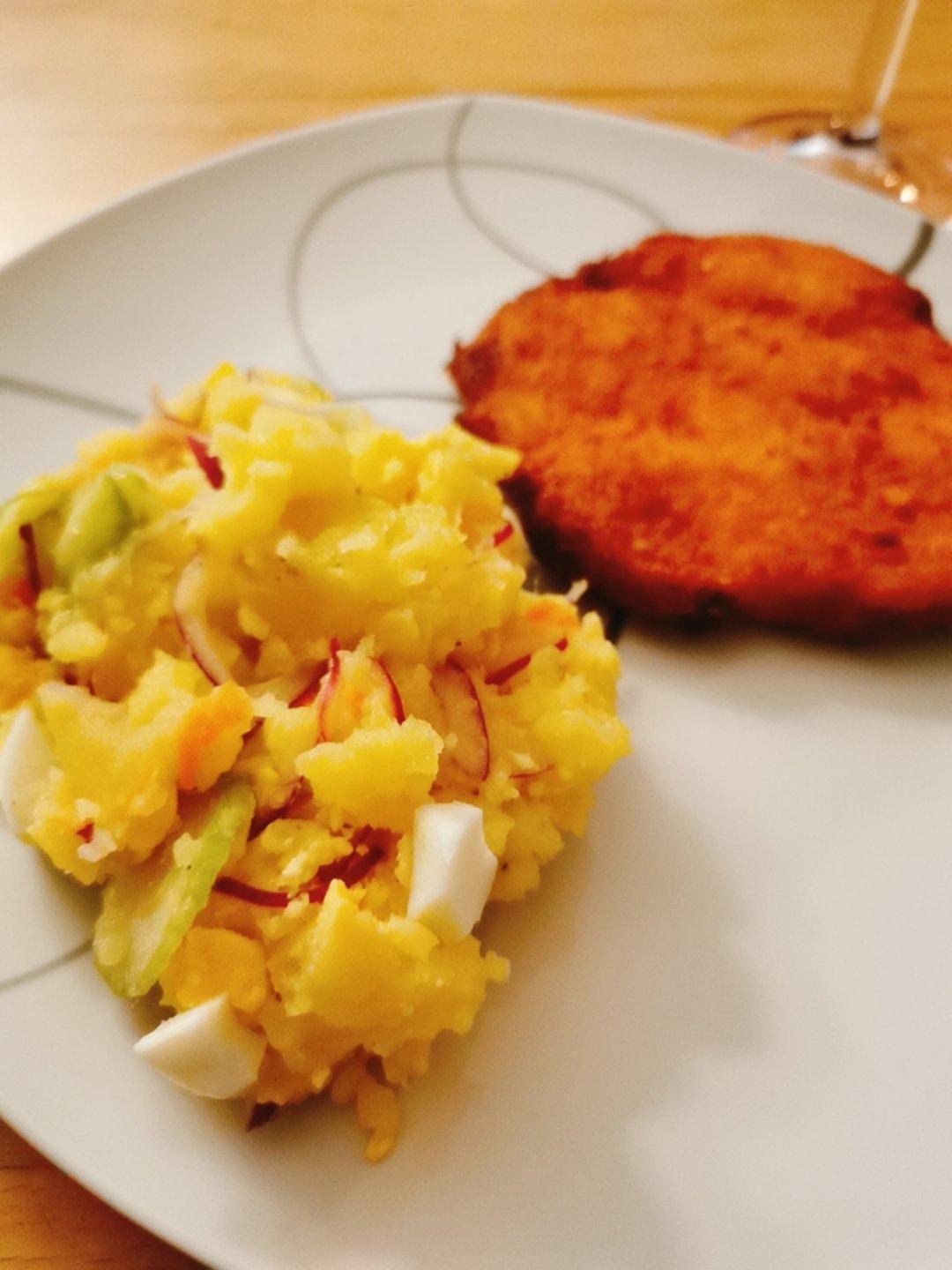 1分钟学会简单又好吃的日式土豆泥沙拉